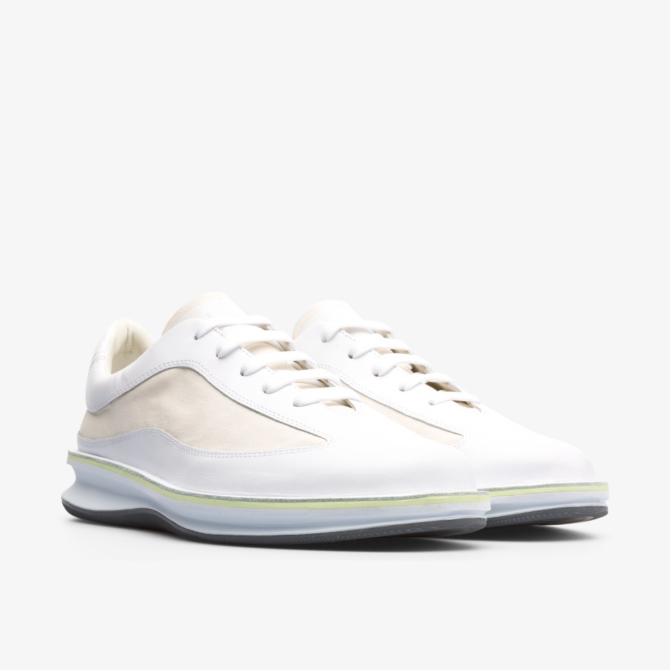 Camper Rolling Cream/White - Camper Mens Sneakers ||8419-ZXUSK||